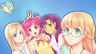 4 Cute Anime Girls | Moe Era Visual Novel #1 - Spaghetto