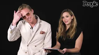 Elizabeth Olsen and Paul Bettany