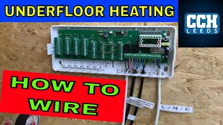 Plumbing - How To Wire Underfloor Heating - Wet Underfloor Heating