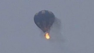 Hot Air Balloon Catches Fire at Mid-Atlantic Balloon Festival