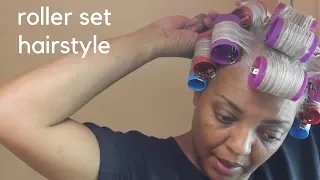 HAIR | ROLLER SET HAIRSTYLE