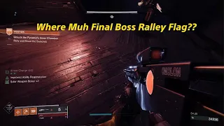 Destiny 2 legend onslaught no ralley flag 😒 final boss