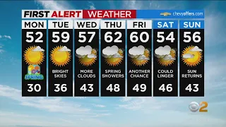 First Alert Forecast: CBS2 3/19 Nightly Weather at 11PM