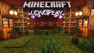 Minecraft Hardcore Longplay - Farmer Trading Hall (No Commentary) Relaxing Gameplay 1.19