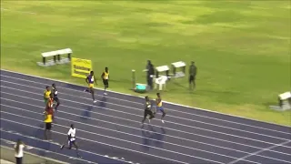 Queens Grace Jackson meet 2020-Class 1 Boys 200m