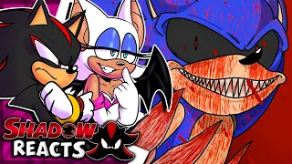 Shadow & Rouge REACT To Sally.EXE! (Flipaclip Animation)