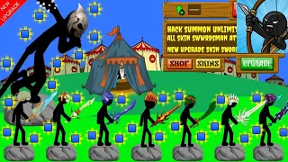 FINAL BOSS CONTROL ALL SKIN SWORDMAN FIGHT EPIC NEW VOTATIC | STICK WAR LEGACY