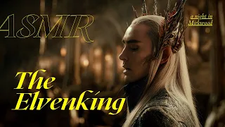 An evening with Thranduil, the elvenking 🌿 Mirkwood Forest 🌿 | The Hobbit inspired ASMR Ambience