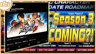 Is SNK teasing SEASON 3 for King Of Fighters XV? #snk