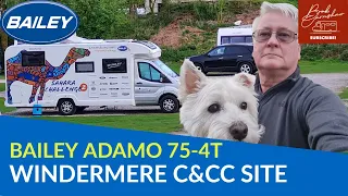 Arriving At Windermere Camping And Caravanning Club Site | Bailey Adamo 75-4T