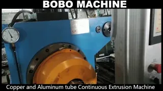 Copper and Aluminum tube Continuous Extrusion Machine