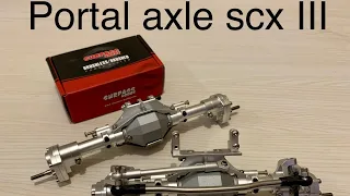 PORTAL AXLE SCX II COYUNPA/CINA | AXIAL TRX RC4WD