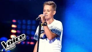 Dominik Ciach - "Kołysanka dla nieznajomej" - Przesłuchania w ciemno - The Voice Kids 2 Poland