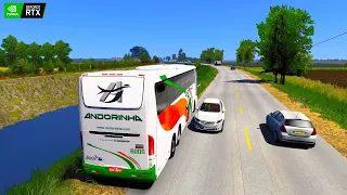 [ETS2 1.49] - Too Fast Ultimate Bus Driving in Narrow Road | Euro Truck Simulator 2 #ets2
