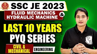 Fluid Mechanics & Hydraulic Machine | SSC JE Previous Year Question Paper | SSC JE 2023