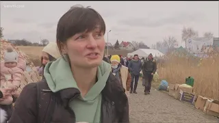 Maternity and children's hospital left in ruins after Russian airstrike hits Ukraine