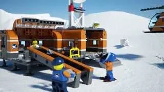 Lego City | Arctic | 60036 | Arctic Base Camp | Lego 3D Review