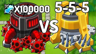 X100000 Ultraboosted Super Mines VS. 5-5-5 Spactory