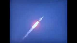 Apollo Saturn V at Real Speed with Sonic Boom
