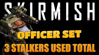 Skirmish: Officer Set 3 Stalkers Used #warcommander