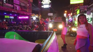 Soi BuaKhao,Tree Town Pattaya Thailand Late night Scenes