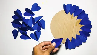 Very Easy Paper Craft Wall Hanging | Diy Craft Wall Decor | Simple Paper Craft #diy #craft