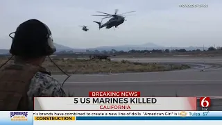 5 Missing Marines Found Dead After Helicopter Crash In California, Officials Say