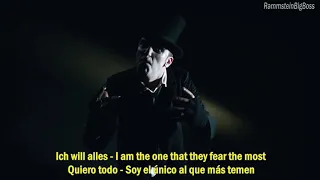 Gothminister - Ich Will Alles (Inglés - Español)