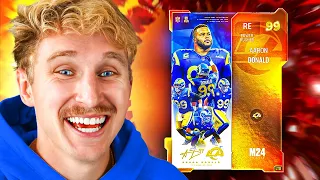 99 Aaron Donald is the BEST Card in Madden 24!