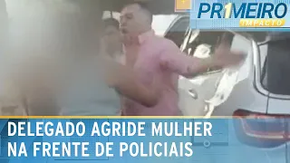 Delegado que deu tapa em mulher pagou fiança e foi liberado | Primeiro Impacto (13/11/23)