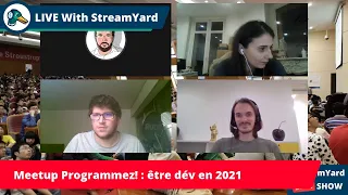 Meetup Programmez : être développeur en 2021