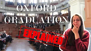 Graduation Ceremony Explained // University of Oxford // Advice + Experience