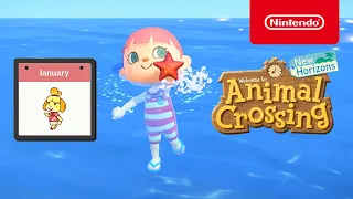 Animal Crossing: New Horizons – Your Island in January (Nintendo Switch)