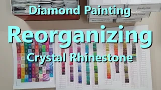 Diamond Painting Reorganizing Crystal Rhinestones