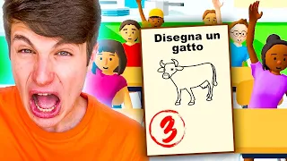 SONO IL PROFESSORE CATTIVO NELLA SCUOLA DEI MIEI AMICI!!