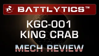 BETTER than the Warhawk?  KGC-001 King Crab Battlytics Mech Review