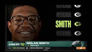 OMG: Philadelphia Eagles draft UGA METAHUMAN Nolan Smith!