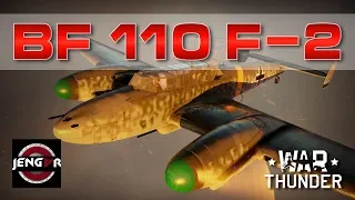 War Thunder Realistic: Bf 110 F-2 [Big-Bad-Bastard!]
