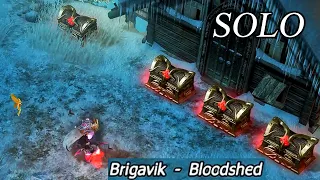 Brigavik 4 Blood Chest Solo! Bloodshed Farm || Drakensang Online Dark Legacy Ranger
