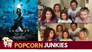 Aquaman Official Trailer - Nadia Sawalha & Family Reaction & Review