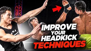 IMPROVE YOUR HEAD KICK TECHNIQUE With These UNIQUE DRILLS | BAZOOKATRAINING.COM