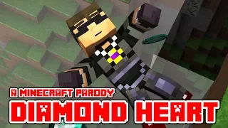 Minecraft Song and Minecraft Animation "Diamond Heart" Minecraft Parody of Demons By Imagine Dragons