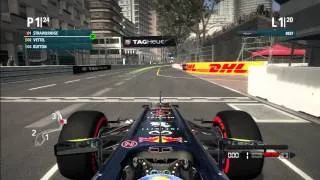 F1 2012 Monaco GP Red Bull