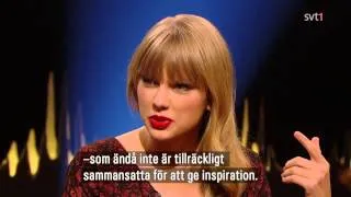 Taylor Swift - Interview on Skavlan