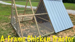 A-Frame Chicken Tractor