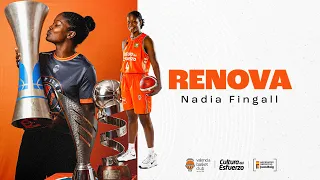 🎬 Así anunciamos la renovación de Nadia Fingall | Valencia Basket