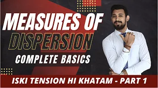 Measures of Dispersion | Standard deviation | Class 11 | Part 1