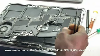 MacBook Pro 820-01041-A No Power repairs