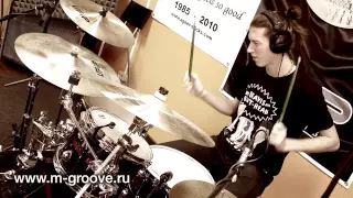 M-Groove:: Павел Поцелуев - Athena (drum cover)