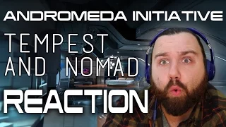 Mass Effect: Andromeda Initiative - Tempest and Nomad Reaction "IT LOOKS LIKE A TOY!"